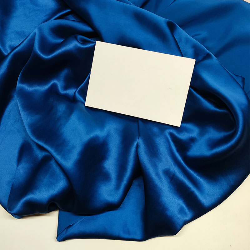 Seta tinta unita - blu elettrico (Nella Tessuti)