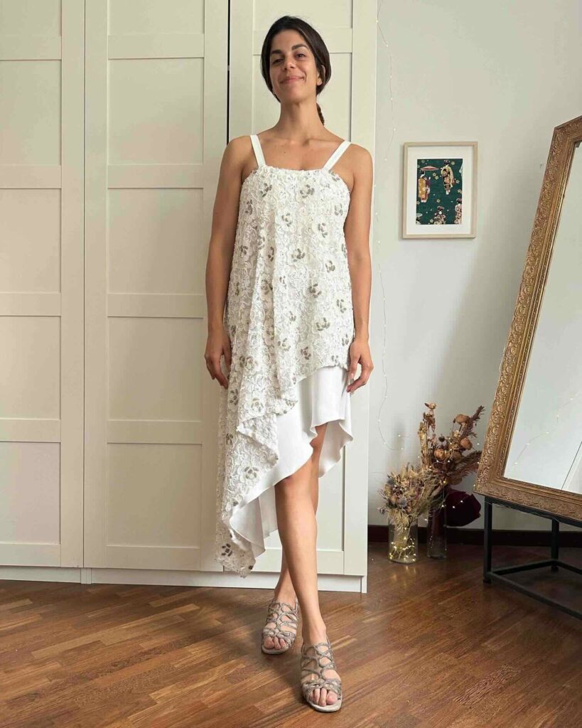cambio abito da sposa elena