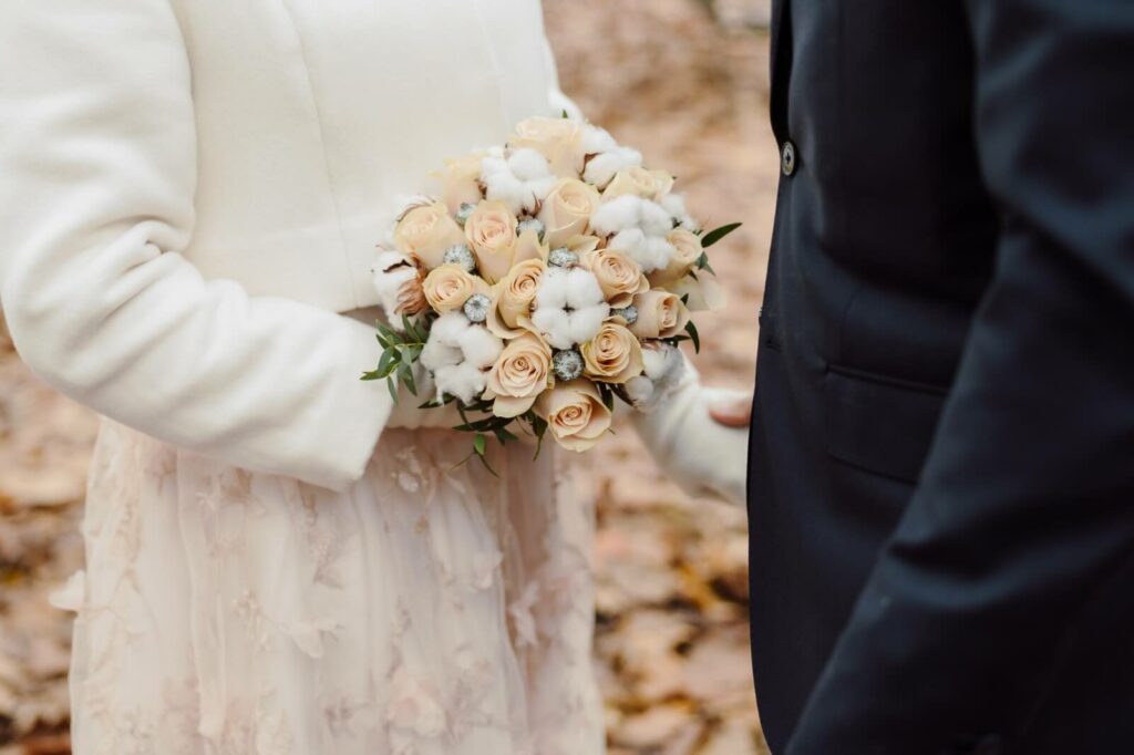 sposarsi in inverno, abiti da sposa invernali